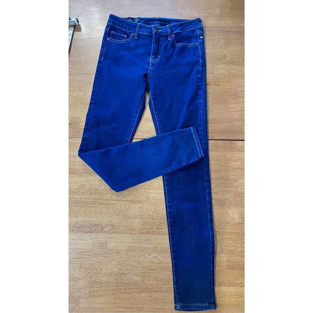 ARMANI EXCHANGE SUPER SKINNY BLUE JEANS WOMENS SIZE 4